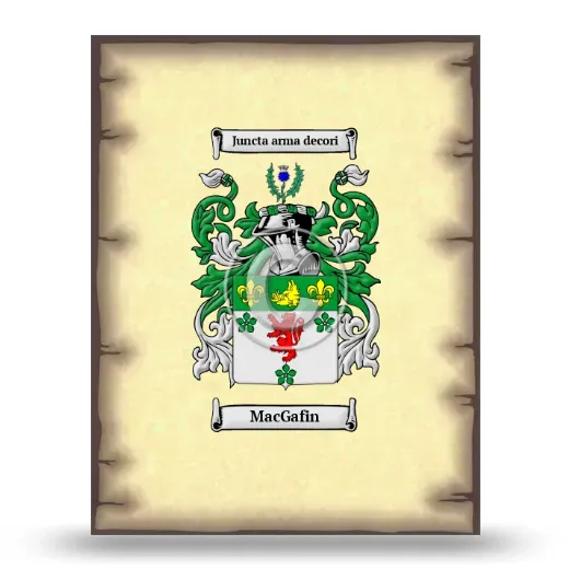 MacGafin Coat of Arms Print