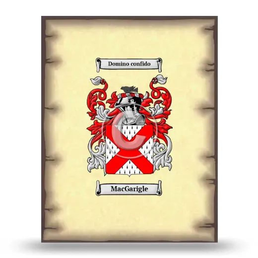 MacGarigle Coat of Arms Print