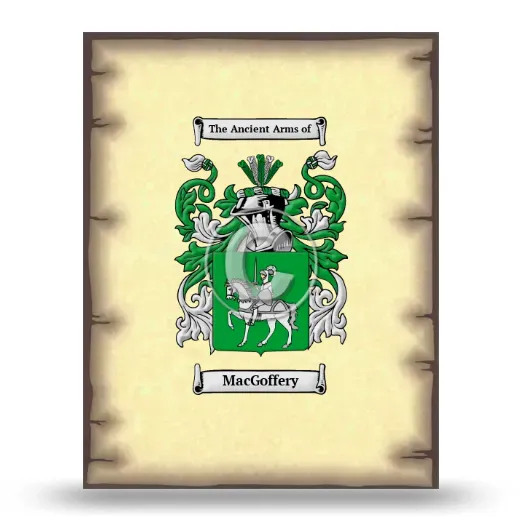 MacGoffery Coat of Arms Print