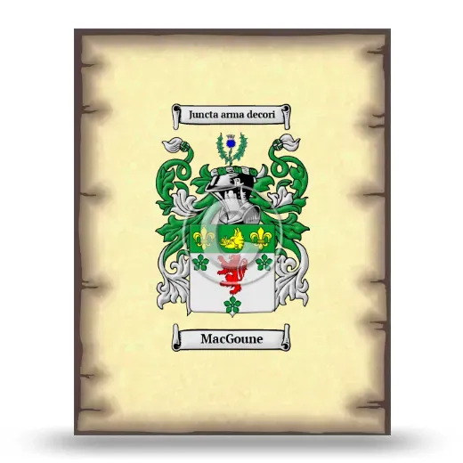 MacGoune Coat of Arms Print