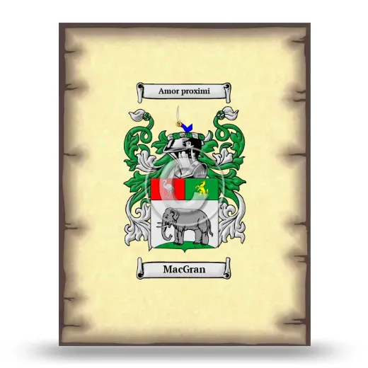 MacGran Coat of Arms Print