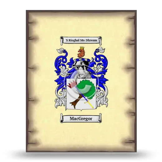 MacGregor Coat of Arms Print