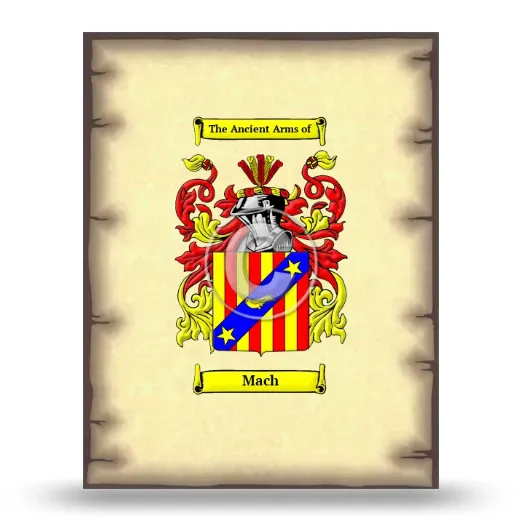 Mach Coat of Arms Print