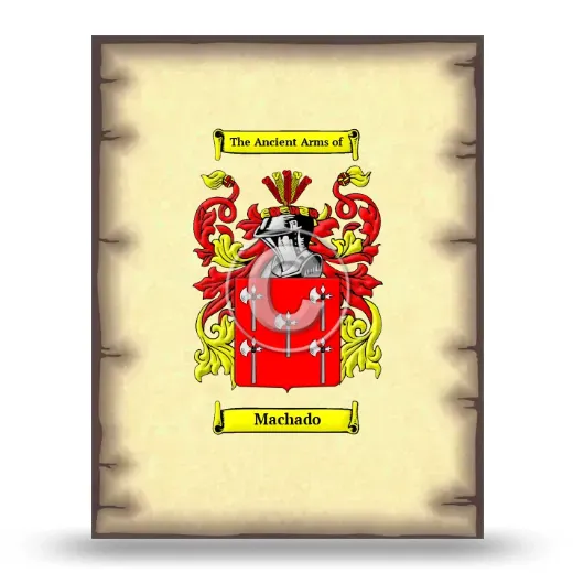 Machado Coat of Arms Print