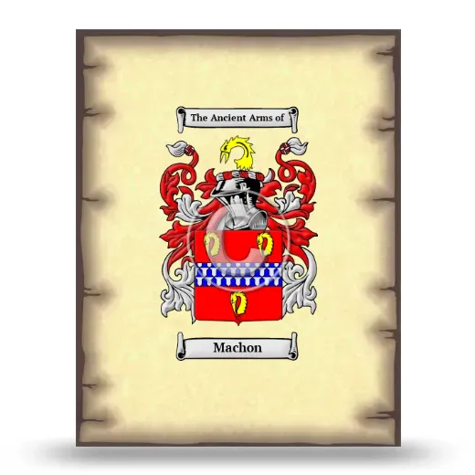 Machon Coat of Arms Print