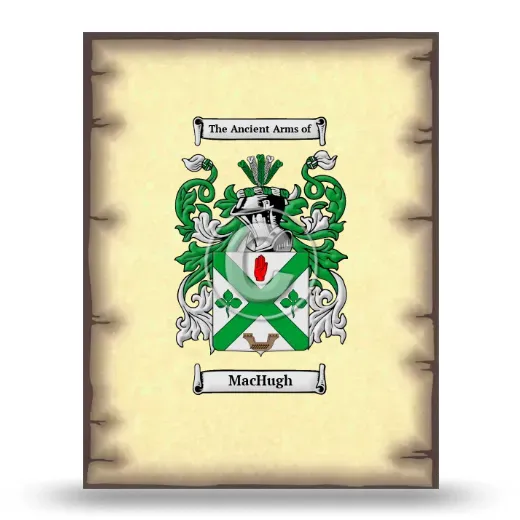 MacHugh Coat of Arms Print