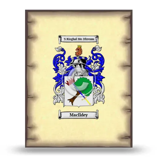 MacIldey Coat of Arms Print