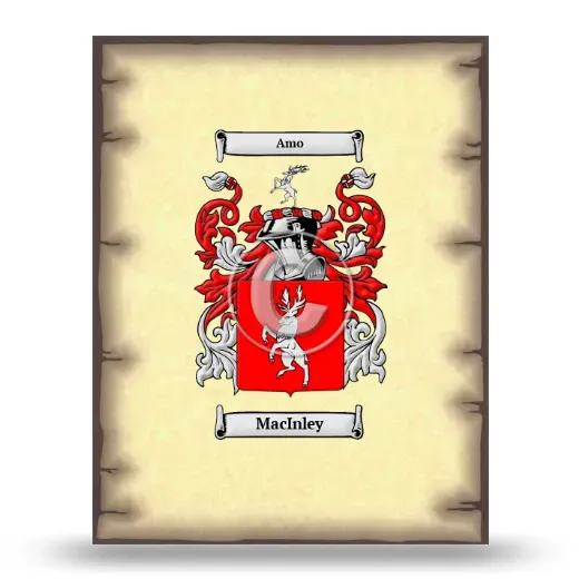 MacInley Coat of Arms Print