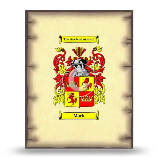 Mack Coat of Arms Print