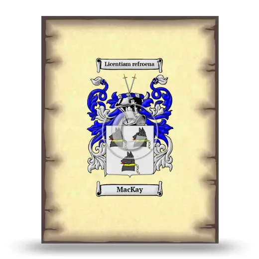 Mackay Coat of Arms Print