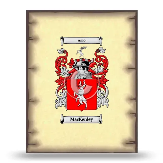 MacKenley Coat of Arms Print