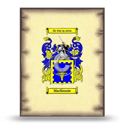 MacKenzie Coat of Arms Print