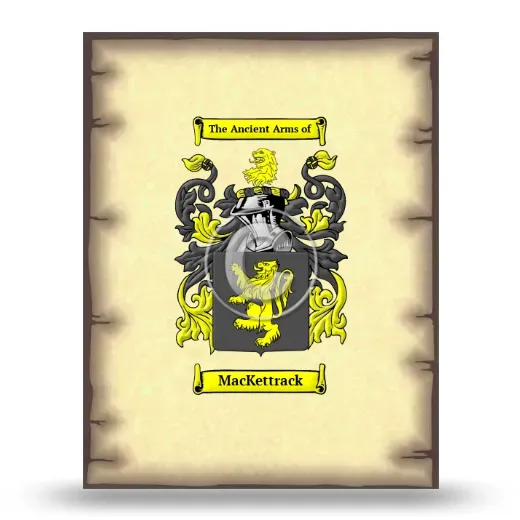 MacKettrack Coat of Arms Print