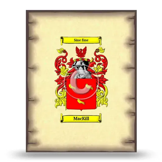 MacKill Coat of Arms Print