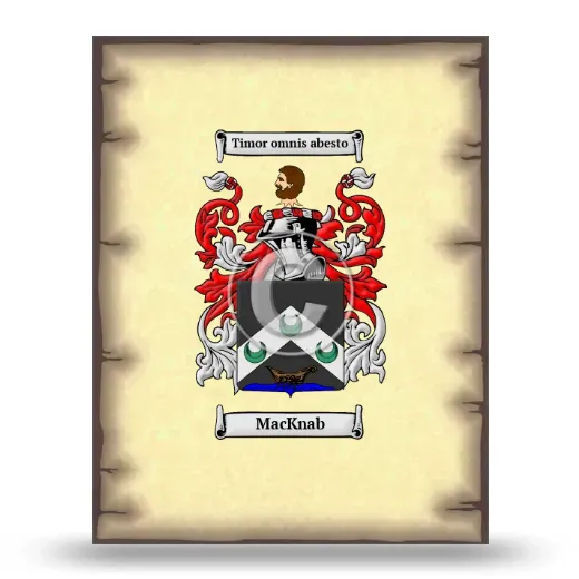 MacKnab Coat of Arms Print
