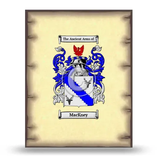 MacKney Coat of Arms Print