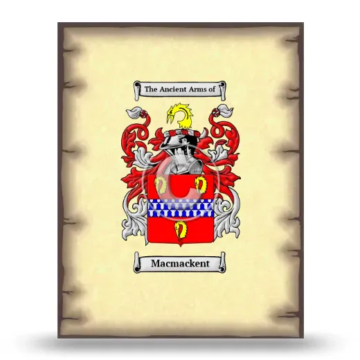Macmackent Coat of Arms Print