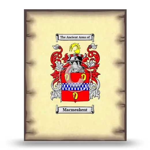 Macmeakent Coat of Arms Print