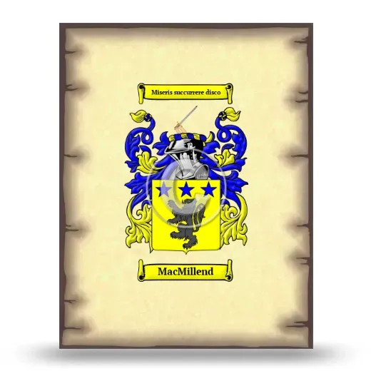 MacMillend Coat of Arms Print