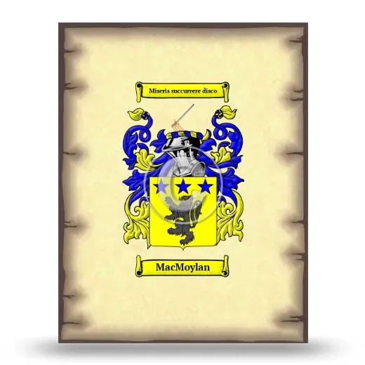 MacMoylan Coat of Arms Print