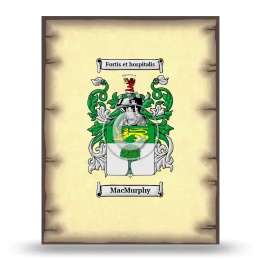 MacMurphy Coat of Arms Print