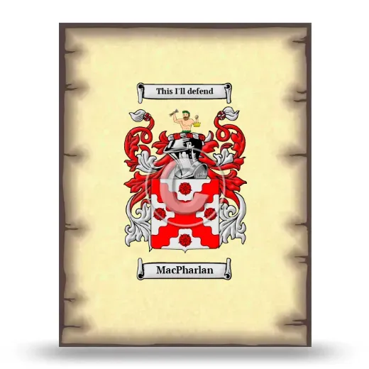MacPharlan Coat of Arms Print