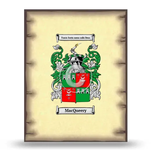 MacQueery Coat of Arms Print