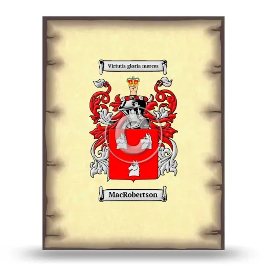 MacRobertson Coat of Arms Print