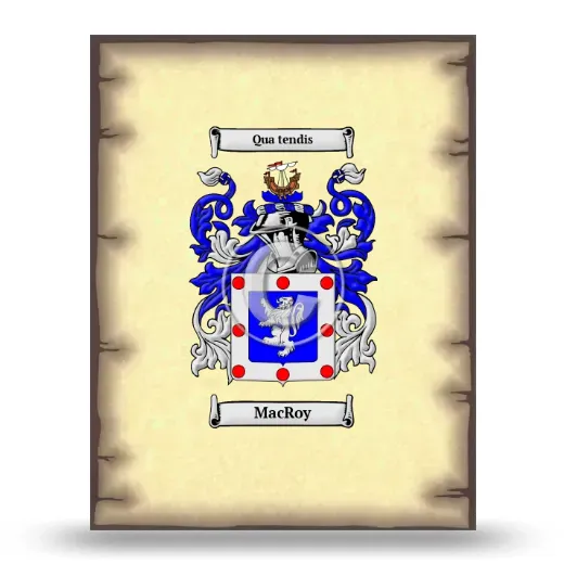MacRoy Coat of Arms Print