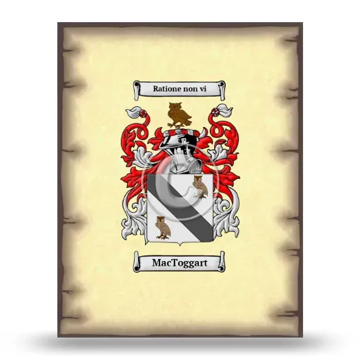 MacToggart Coat of Arms Print