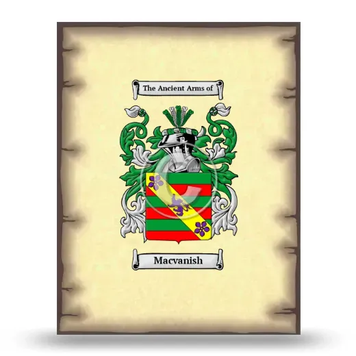 Macvanish Coat of Arms Print