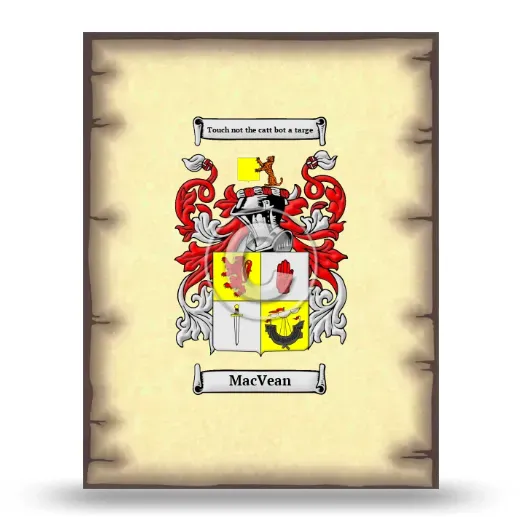 MacVean Coat of Arms Print