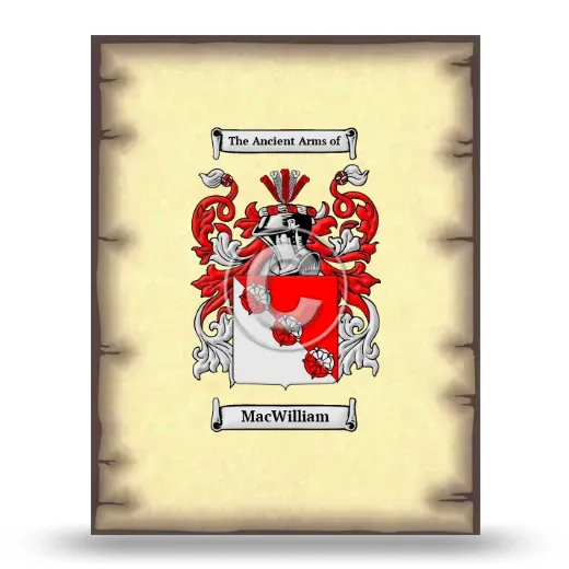 MacWilliam Coat of Arms Print
