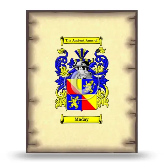 Maday Coat of Arms Print