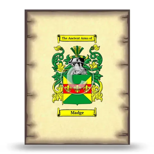 Madge Coat of Arms Print