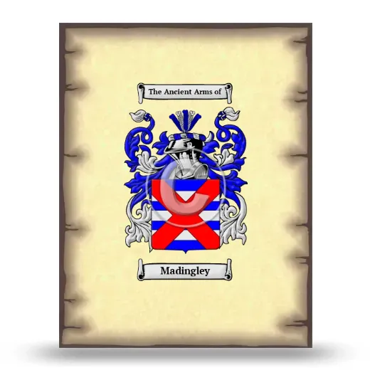 Madingley Coat of Arms Print