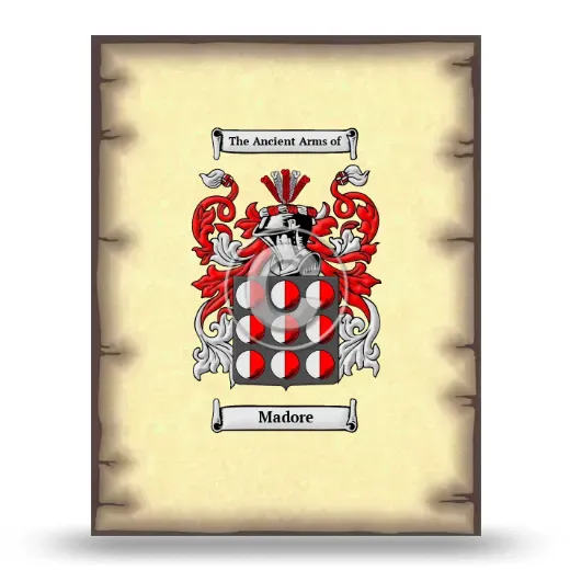 Madore Coat of Arms Print