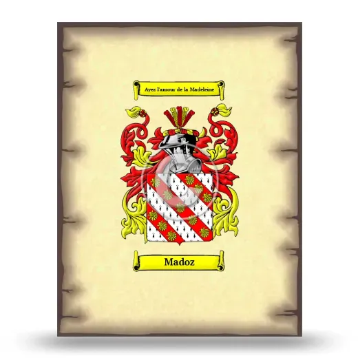 Madoz Coat of Arms Print