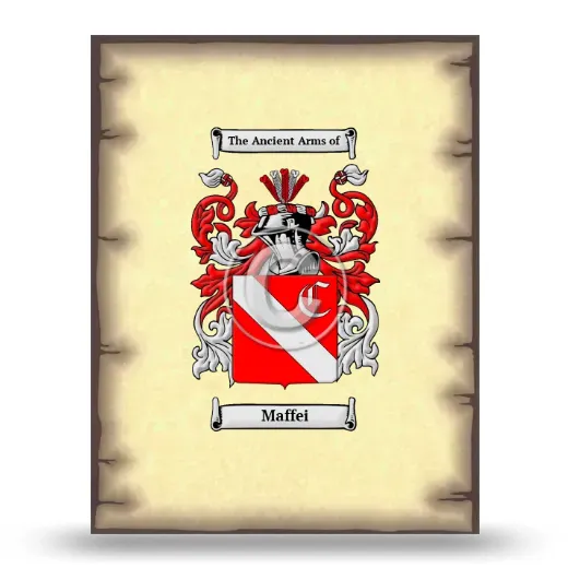 Maffei Coat of Arms Print