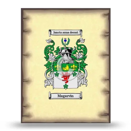 Magarvin Coat of Arms Print