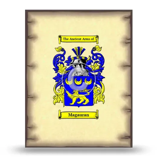 Magauran Coat of Arms Print