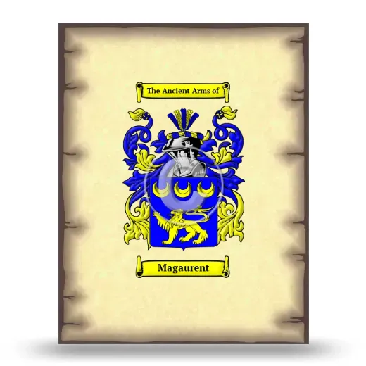 Magaurent Coat of Arms Print