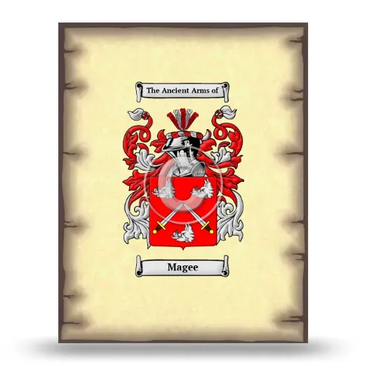 Magee Coat of Arms Print