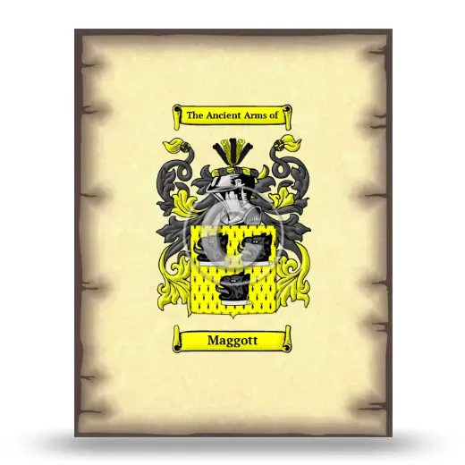 Maggott Coat of Arms Print