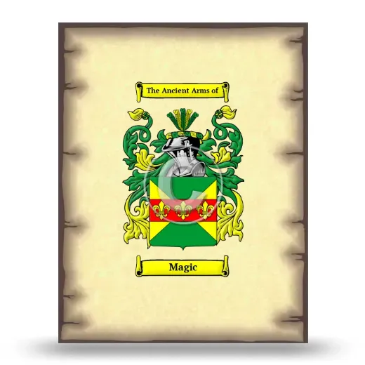 Magic Coat of Arms Print