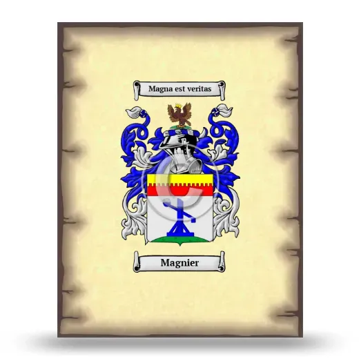 Magnier Coat of Arms Print