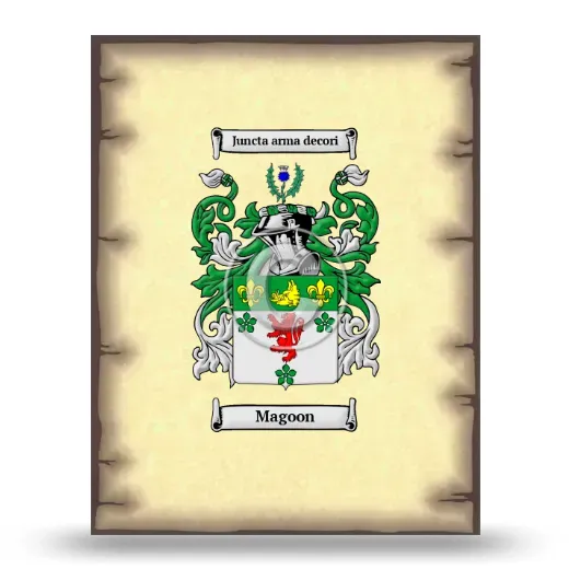 Magoon Coat of Arms Print