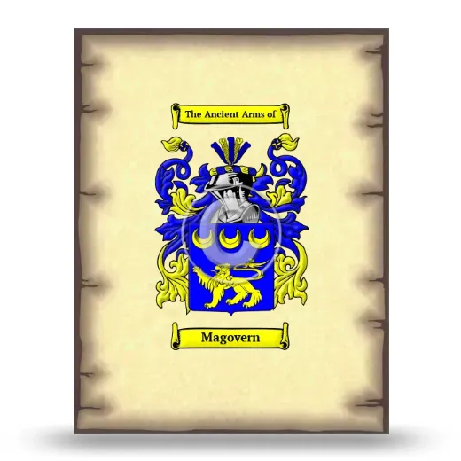 Magovern Coat of Arms Print