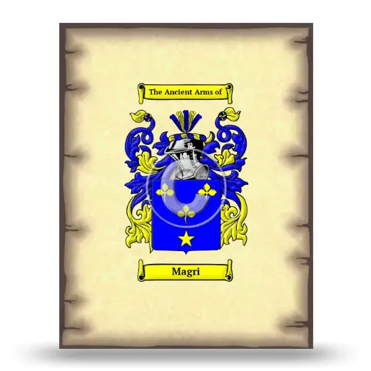 Magri Coat of Arms Print
