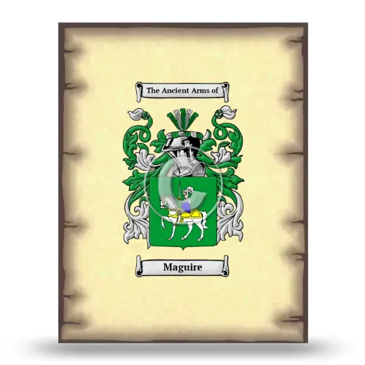 Maguire Coat of Arms Print